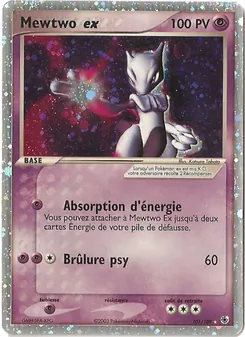Carte Pokémon Mewtwo ex 101 — EX Rubis & Saphir