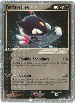 Carte Pokémon Farfuret ex 103