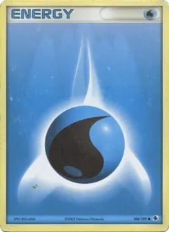 Carte Pokémon Énergie Eau 106 — EX Rubis & Saphir