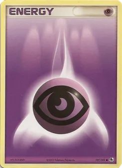 Carte Pokémon Énergie Psy 107 — EX Rubis & Saphir
