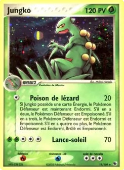 Carte Pokémon Jungko 11 — EX Rubis & Saphir