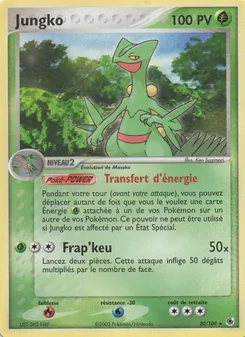 Carte Pokémon Jungko 20