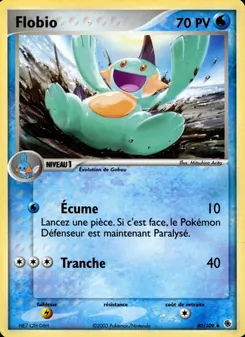 Carte Pokémon Flobio 40 — EX Rubis & Saphir