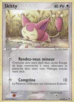 Carte Pokémon Skitty 44