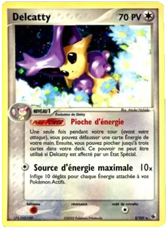 Carte Pokémon Delcatty 5