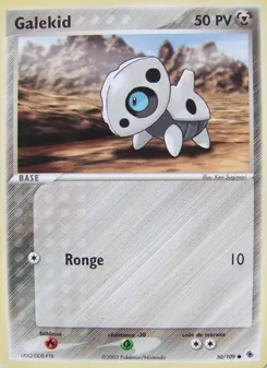 Carte Pokémon Galekid 50
