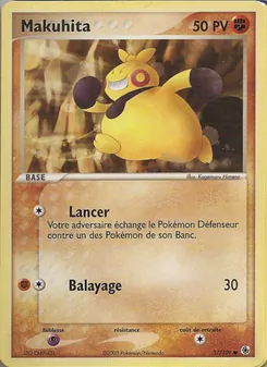 Carte Pokémon Makuhita 57 — EX Rubis & Saphir