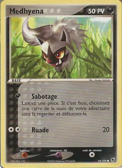 Carte Pokémon Medhyena 64