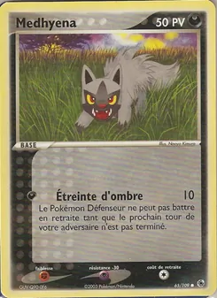 Carte Pokémon Medhyena 65