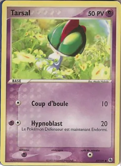 Carte Pokémon Tarsal 67 — EX Rubis & Saphir