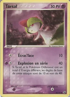 Carte Pokémon Tarsal 68 — EX Rubis & Saphir