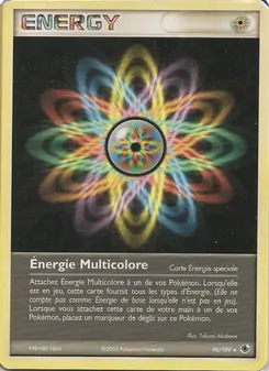 Carte Pokémon Énergie Multicolore 95