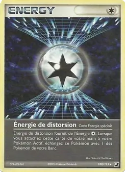 Carte Pokémon Énergie de distorsion 100 — EX Forces Cachées