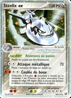 Carte Pokémon Steelix ex 109