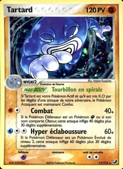 Carte Pokémon Tartard 11