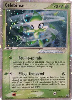 Carte Pokémon Celebi ex 117