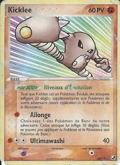 Carte Pokémon Kicklee 25