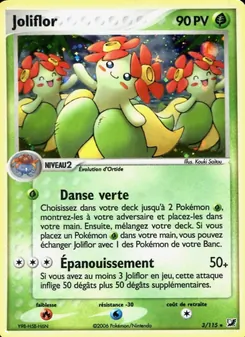Carte Pokémon Joliflor 3 — EX Forces Cachées