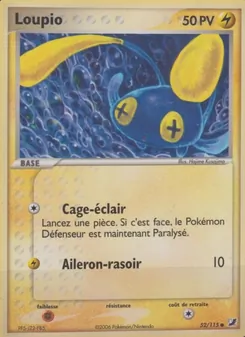 Carte Pokémon Loupio 52 — EX Forces Cachées