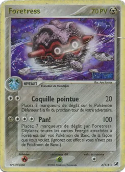 Carte Pokémon Foretress 6 — EX Forces Cachées