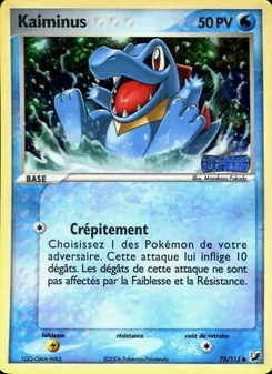 Carte Pokémon Kaiminus 78 — EX Forces Cachées