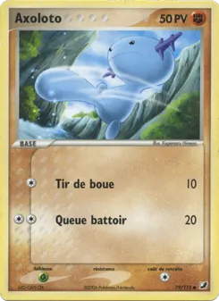 Carte Pokémon Axoloto 79 — EX Forces Cachées