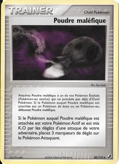 Carte Pokémon Poudre maléfique 80 — EX Forces Cachées