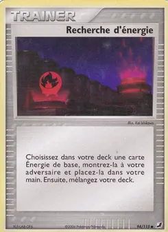 Carte Pokémon Recherche d'énergie 94