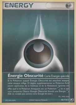 Carte Pokémon Énergie Obscurité 96