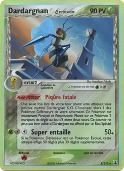 Carte Pokémon Dardargnan δ 1 — EX Espèces Delta