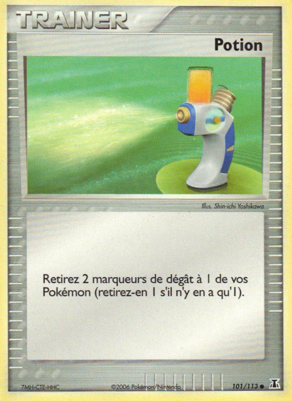 Carte Pokémon Potion 101/113 de l'extension EX Espèces Delta