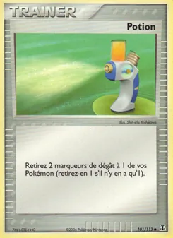 Carte Pokémon Potion 101 — EX Espèces Delta
