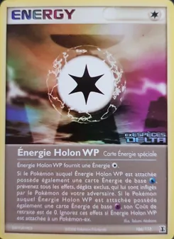 Carte Pokémon Énergie Holon WP 106 — EX Espèces Delta