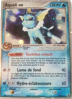 Carte Pokémon Aquali ex 110 — EX Espèces Delta