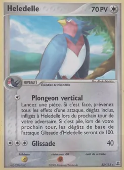 Carte Pokémon Hélédelle 32 — EX Espèces Delta