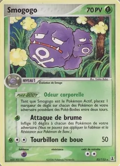 Carte Pokémon Smogogo 33 — EX Espèces Delta