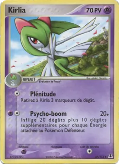Carte Pokémon Kirlia 47 — EX Espèces Delta
