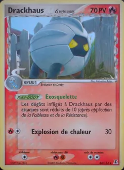 Carte Pokémon Drackhaus δ 54 — EX Espèces Delta