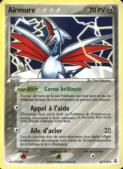 Carte Pokémon Airmure 55 — EX Espèces Delta
