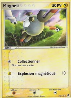 Carte Pokémon Magnéti 74 — EX Espèces Delta