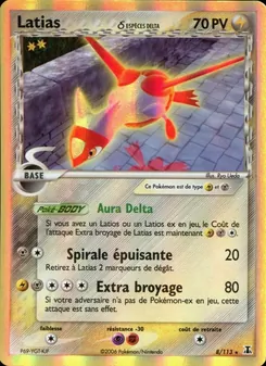 Carte Pokémon Latias δ 8 — EX Espèces Delta
