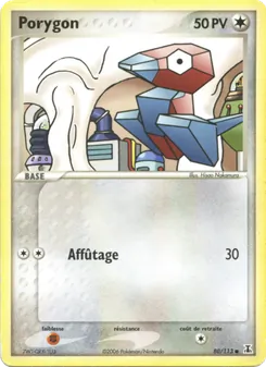 Carte Pokémon Porygon 80 — EX Espèces Delta