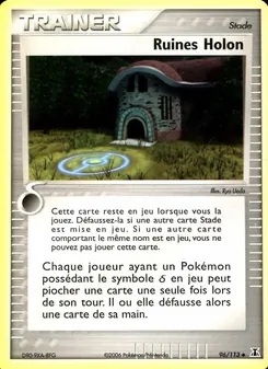 Carte Pokémon Ruines Holon 96 — EX Espèces Delta