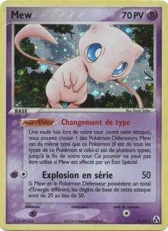 Carte Pokémon Mew 10 — EX Créateurs de légendes