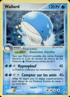Carte Pokémon Wailord 14