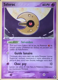 Carte Pokémon Séléroc 20 — EX Créateurs de légendes
