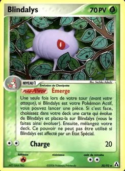 Carte Pokémon Blindalys 30 — EX Créateurs de légendes