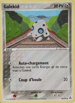 Carte Pokémon Galekid 48 — EX Créateurs de légendes