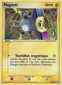 Carte Pokémon Magnéti 59 — EX Créateurs de légendes