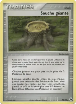 Carte Pokémon Souche géante 75 — EX Créateurs de légendes